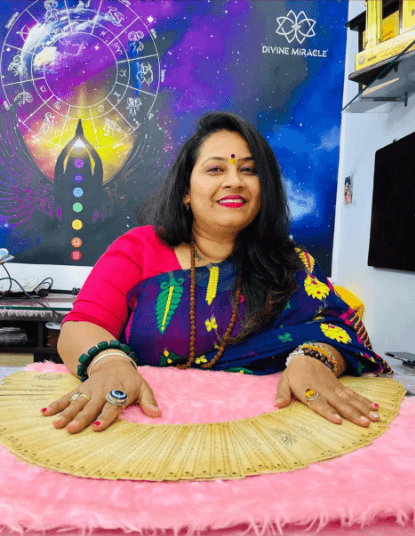 Dr. Jinel K, a spiritual guide and astrologer